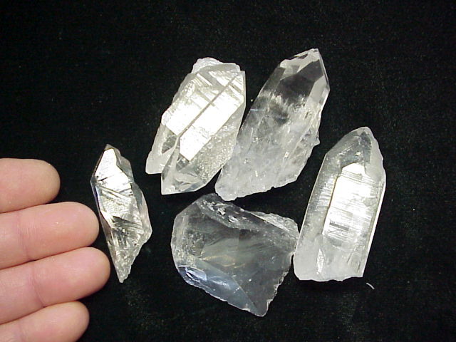 Clear, Chipped Points By the Pound